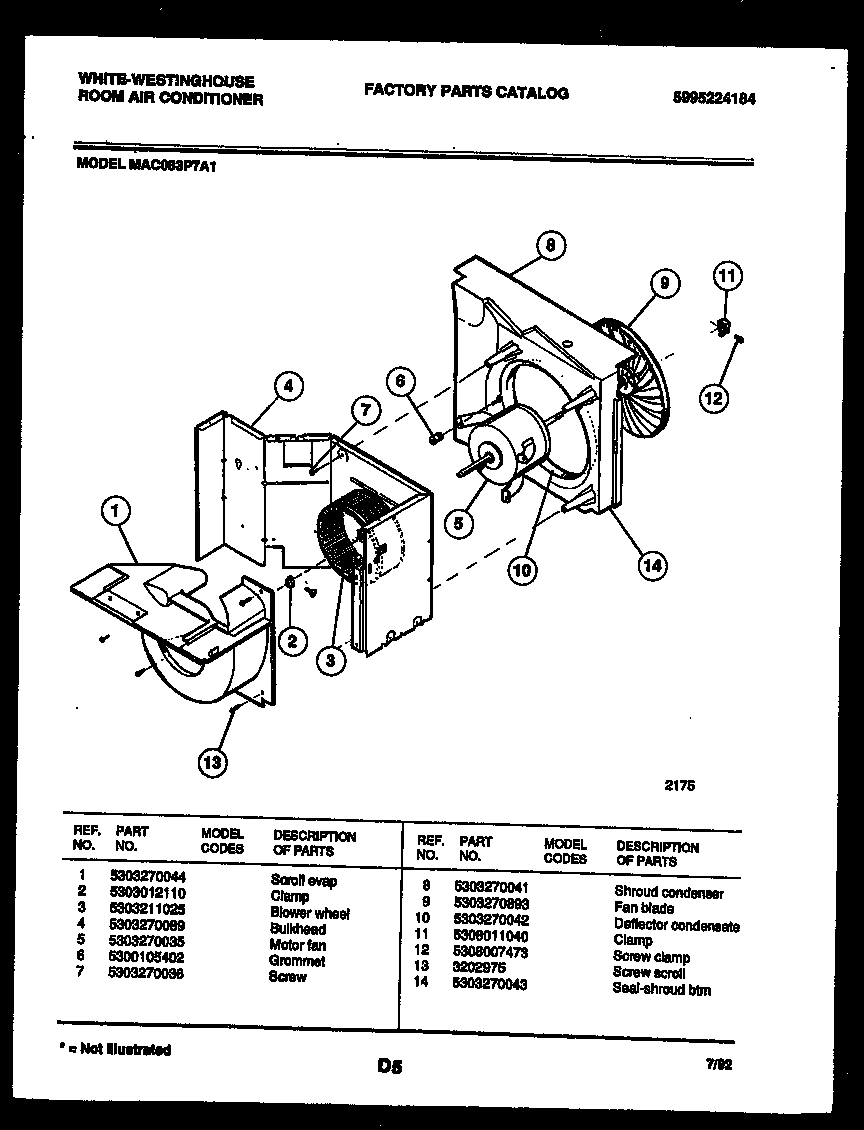 Air handling parts
