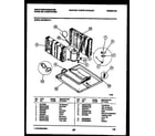 White-Westinghouse MAC083P7A1 unit parts diagram