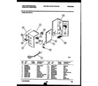 White-Westinghouse MAL123P1A1 electrical parts diagram