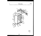 White-Westinghouse GTLI181WLW0 cabinet parts diagram