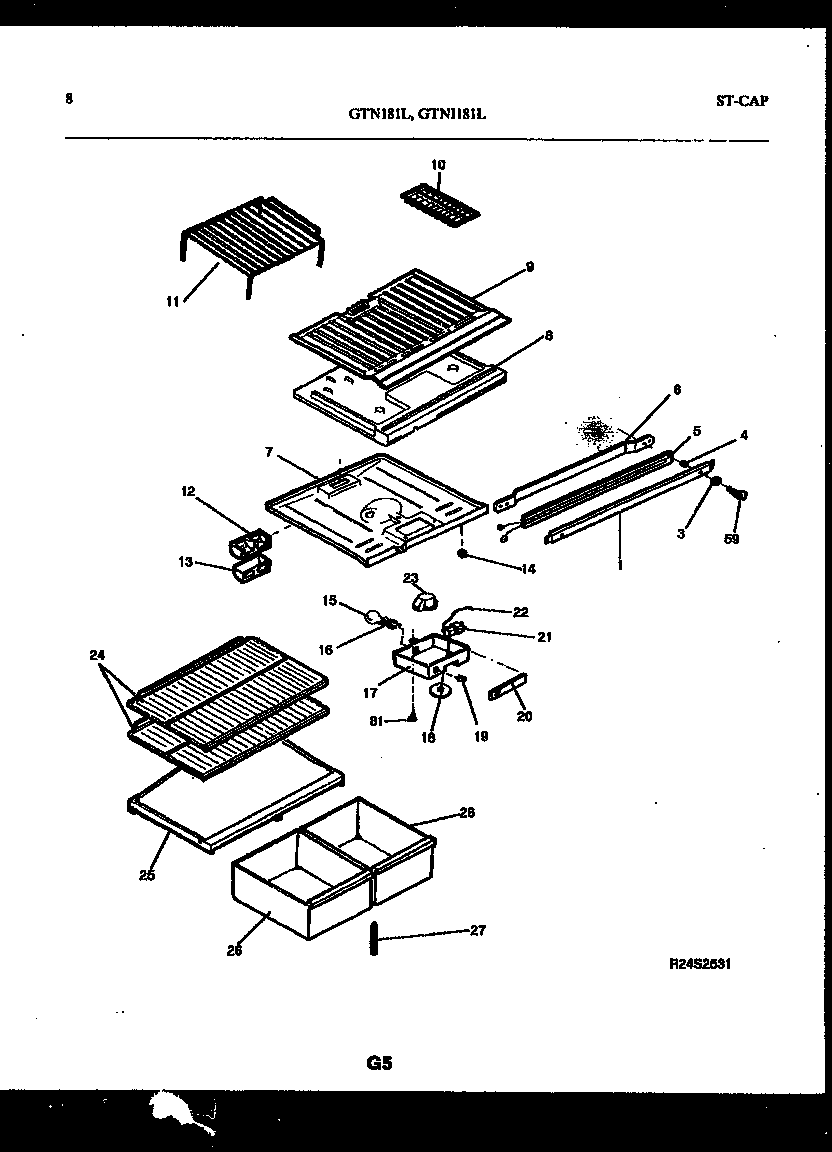 Shelves and supports