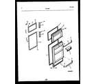 White-Westinghouse RT163SLD1 door parts diagram