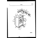 White-Westinghouse RT143SCW0 cabinet parts diagram