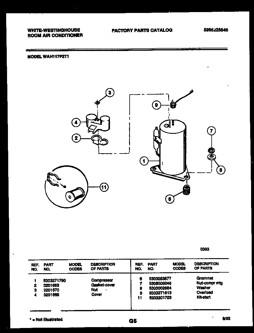 Compressor parts