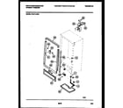 White-Westinghouse FU211LRW5 cabinet parts diagram