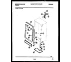 White-Westinghouse FU161LRW5 cabinet parts diagram