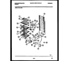 White-Westinghouse FU161LRW5 system and electrical parts diagram