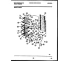 White-Westinghouse FU196LRW5 system and electrical parts diagram