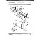 White-Westinghouse WAH084P2T1 air handling and compressor parts diagram