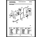 White-Westinghouse WAS189P2K1 electrical parts diagram