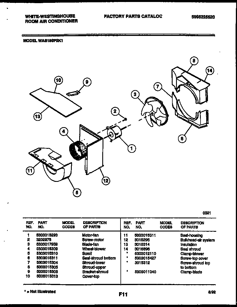 Air handling parts