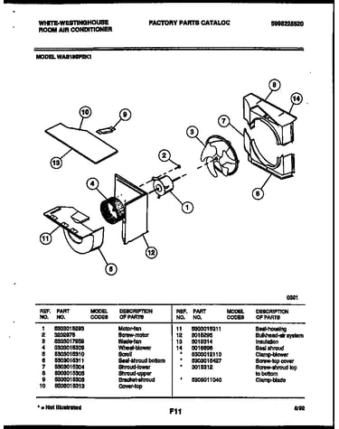 Air handling parts