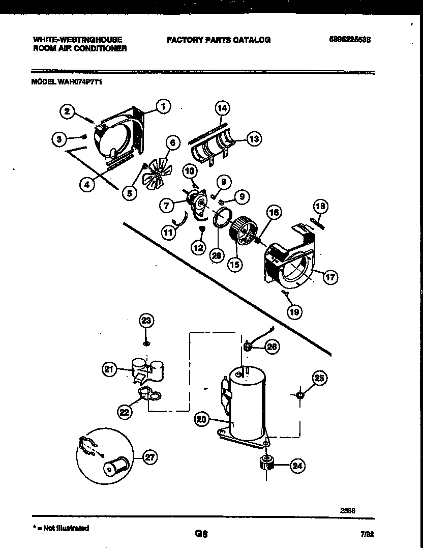 Air handling and compressor parts