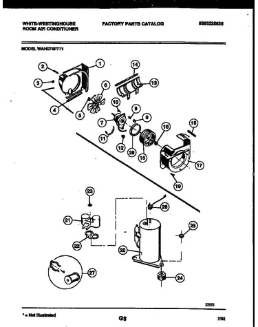Air handling and compressor parts