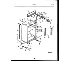 White-Westinghouse RT195SCF0 cabinet parts diagram