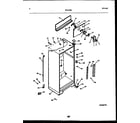 White-Westinghouse RT215SLD0 cabinet parts diagram