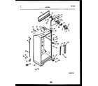 White-Westinghouse RT215SLW0 cabinet parts diagram