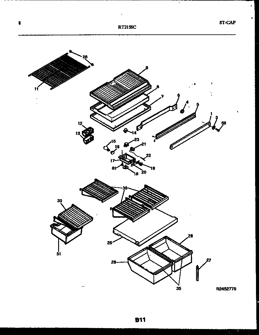 Shelves and supports