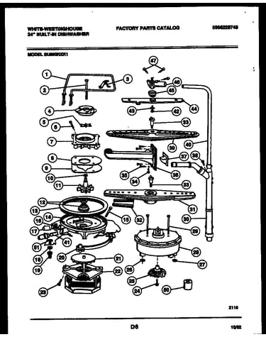 Motor pump parts