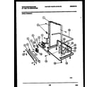 White-Westinghouse SU880RXR1 power dry and motor parts diagram