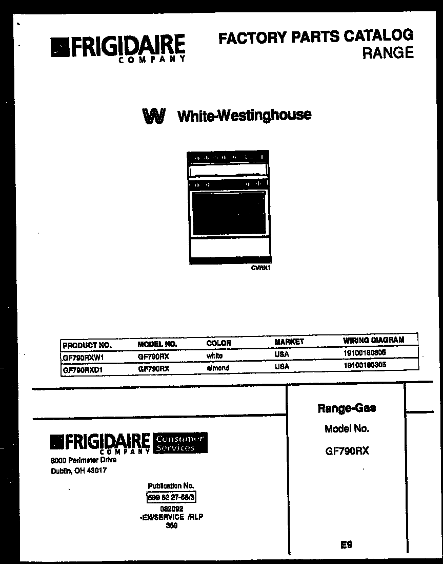 Cover page