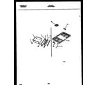 White-Westinghouse GF760RXW1 cooktop and drawer parts diagram