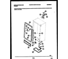 White-Westinghouse FU161LRW6 cabinet parts diagram