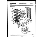 White-Westinghouse FU161LRW6 system and electrical parts diagram