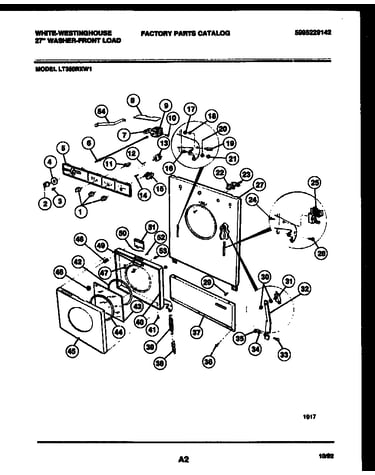 Console, control and door parts