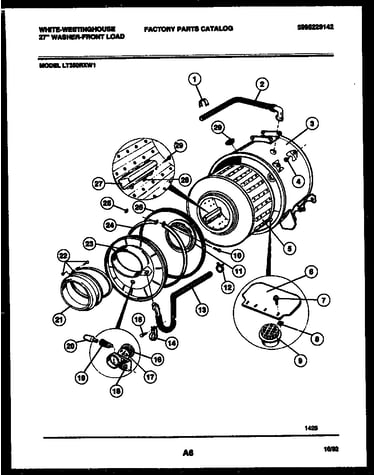 Tub and component parts