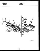 Cooktop and broiler drawer parts