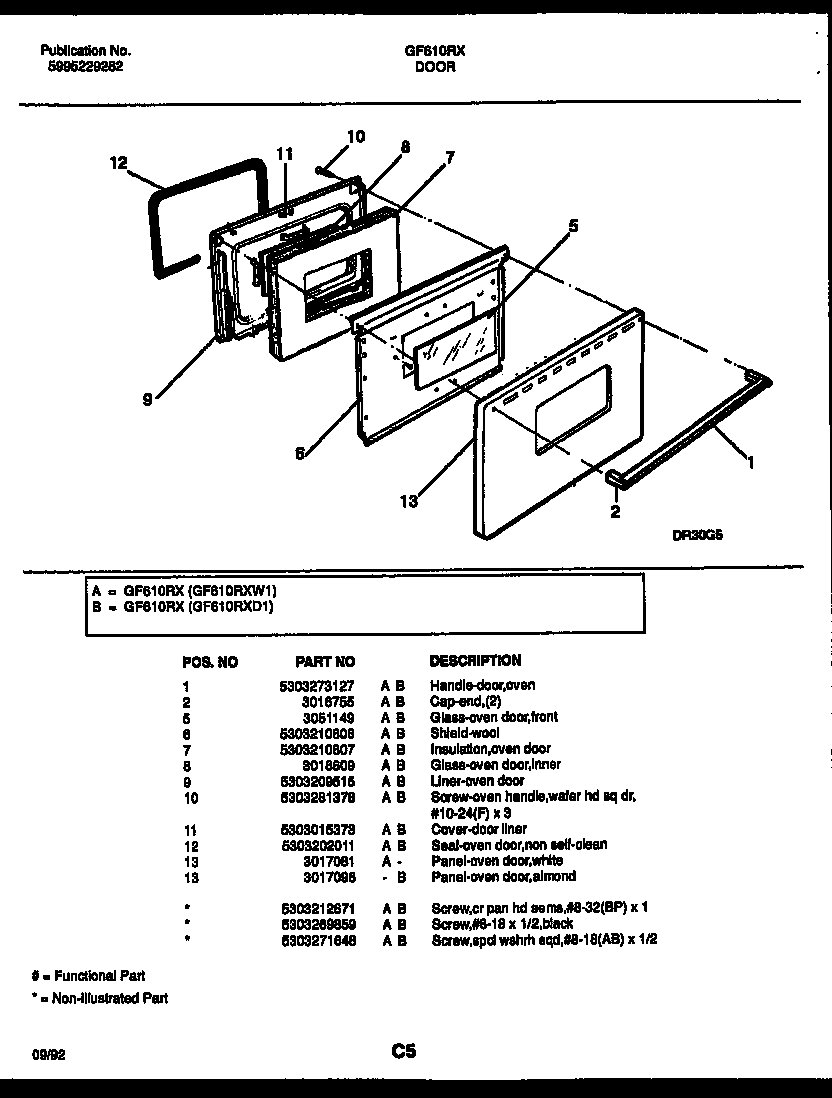 Door parts