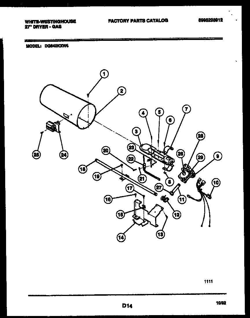 BURNER, IGNITER AND VALVE