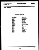 Parts diagram