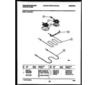 White-Westinghouse KF450GDH9 broiler parts diagram