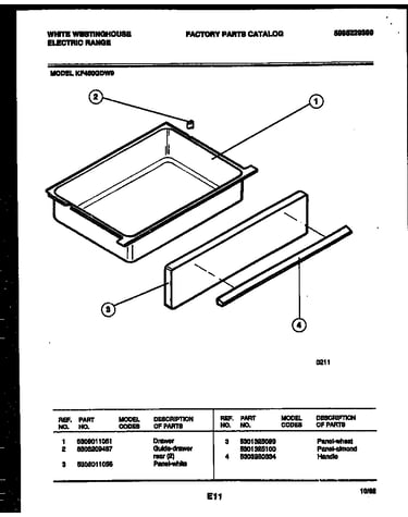 Drawer parts