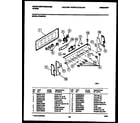 White-Westinghouse KF480ND3 control panel diagram