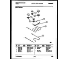 White-Westinghouse KF330JDD5 broiler parts diagram