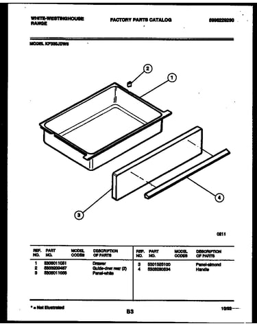 Drawer parts