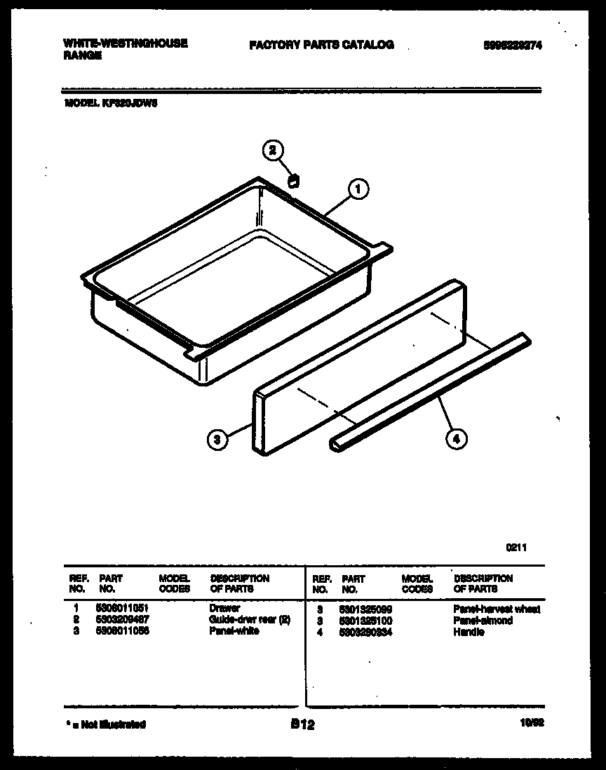 DRAWER PARTS