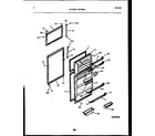 White-Westinghouse RT196TLW0 door parts diagram