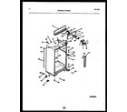 White-Westinghouse RT216TLW0 cabinet parts diagram