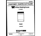 White-Westinghouse LC400RXW2  diagram