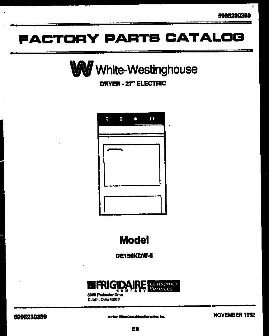Parts diagram