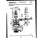 White-Westinghouse SP184NXR2 motor pump parts diagram