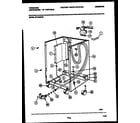 White-Westinghouse SP184NXR2 cabinet parts diagram