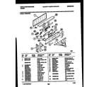 White-Westinghouse KF590HDH7 drawer parts diagram
