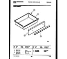 White-Westinghouse KF520GDW7 drawer parts diagram