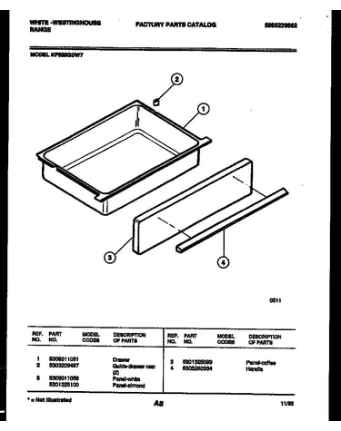 Drawer parts