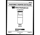 White-Westinghouse SM230PXD2  diagram